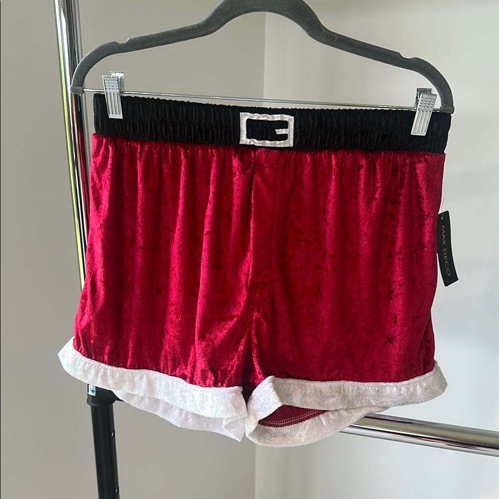 Santa boxers. new with tags